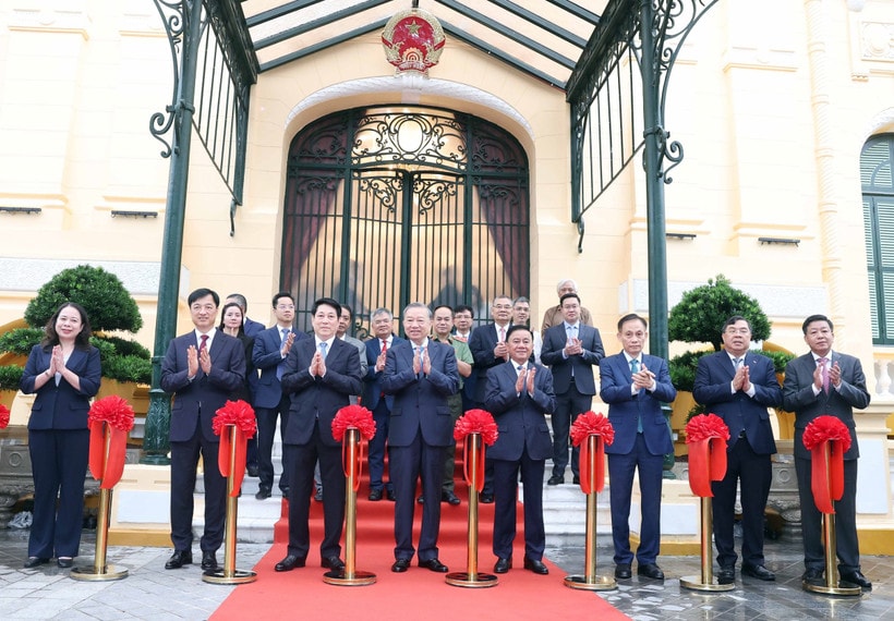 Khánh thành Trụ sở làm việc Cơ quan Chủ tịch nước