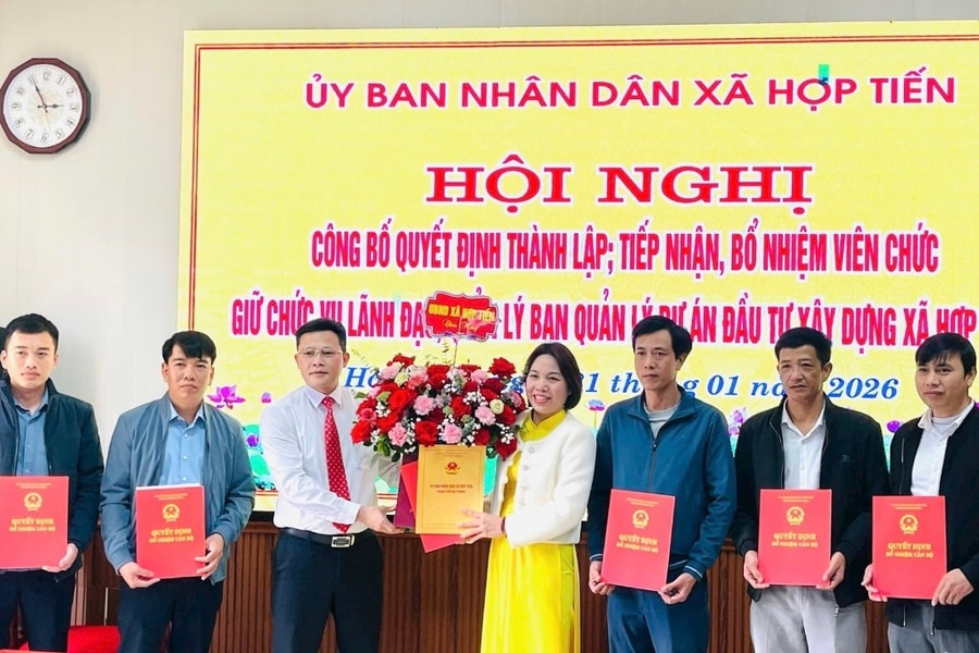 Project management boards established in 20 communes and wards