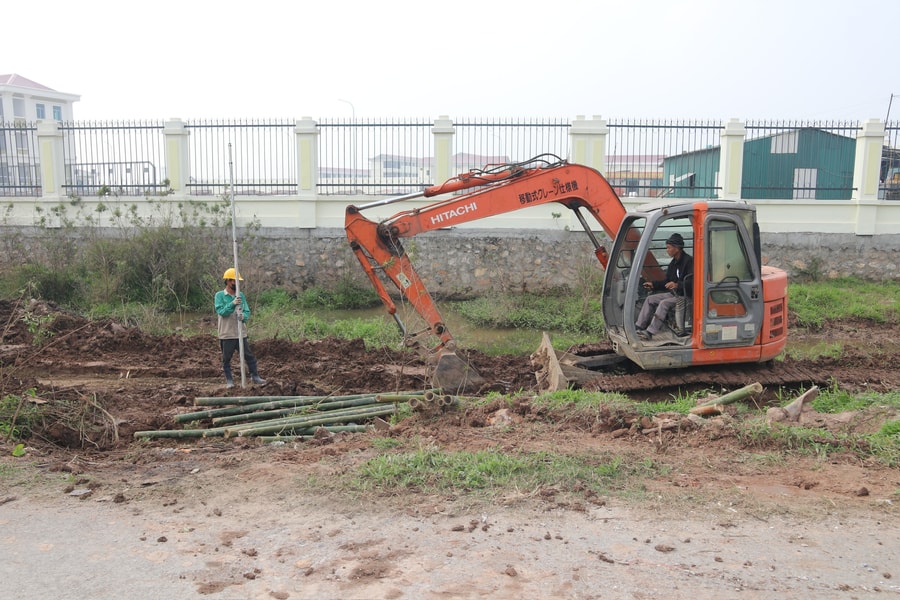 Tuyến đường giải phóng mặt bằng '0 đồng' tại xã Hà Tây