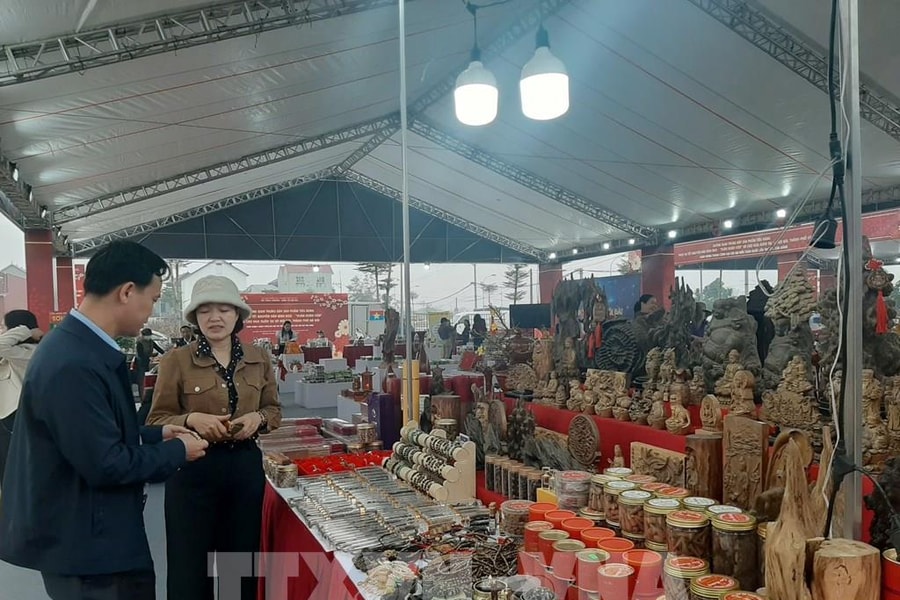 Khai mạc Không gian trưng bày sản phẩm Tết 'Xuân Đoàn Viên'