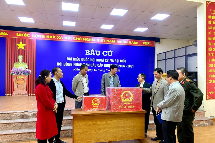 Chủ động hoàn thiện cơ sở vật chất điểm bỏ phiếu