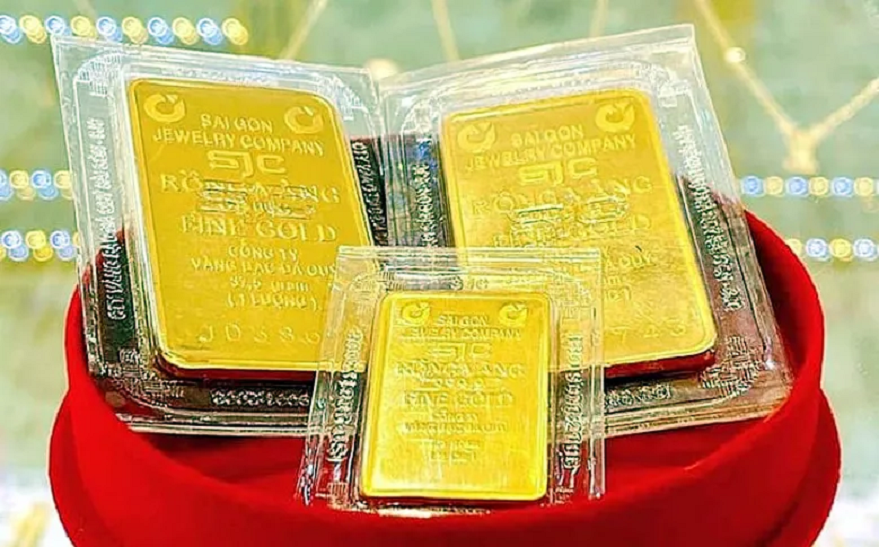 Giá vàng trong nước tiếp tục tăng