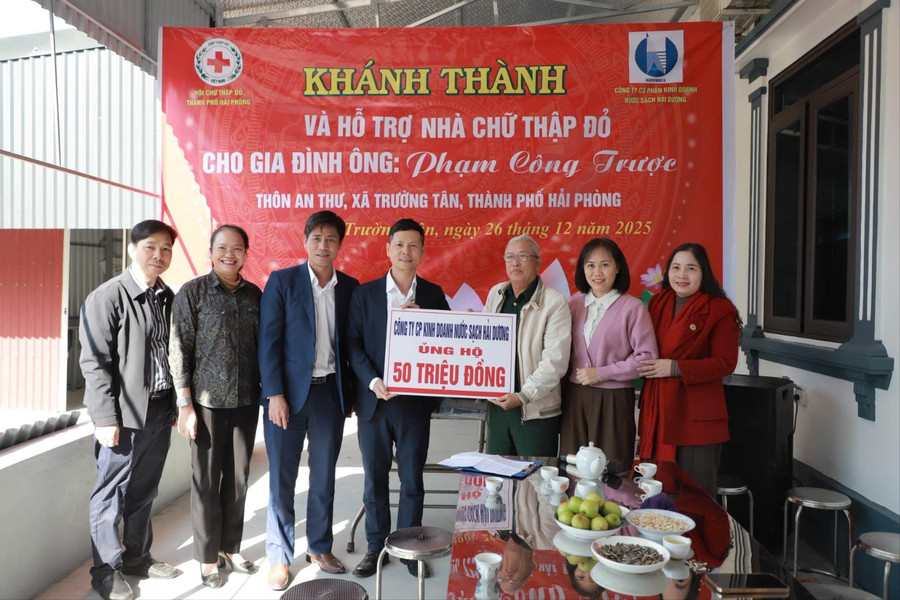 Tết ấm áp trong ngôi nhà 'Chữ thập đỏ'
