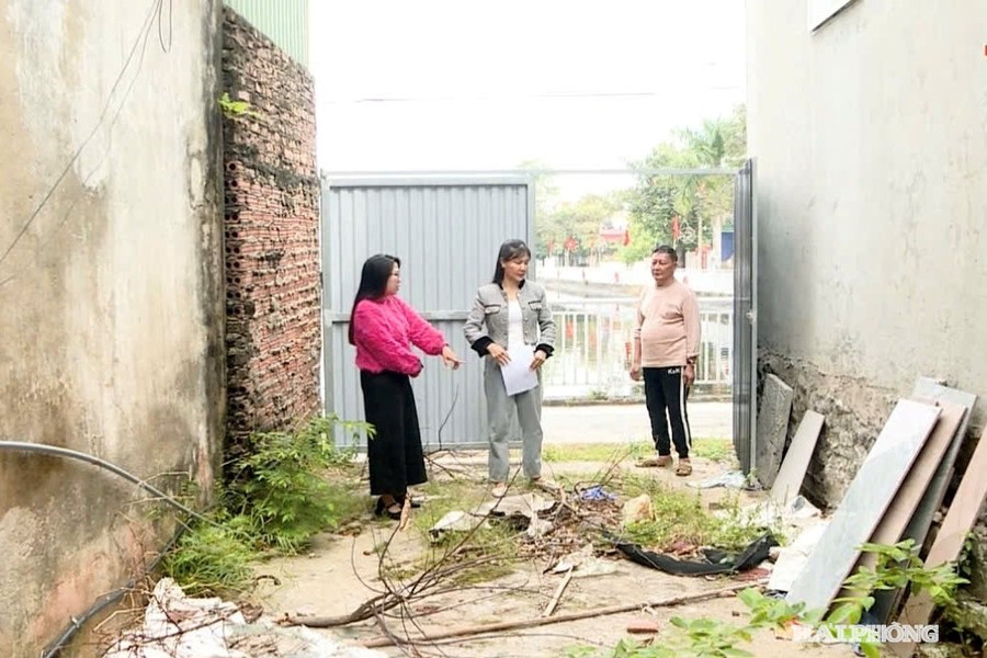 Hai chị em tranh chấp đất đai tại phường Đồ Sơn