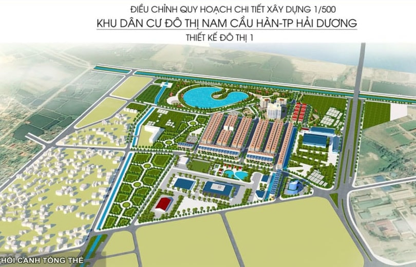 Giao gần 12,6 ha đất cho Công ty F One Land làm Khu dân cư đô thị Nam cầu Hàn