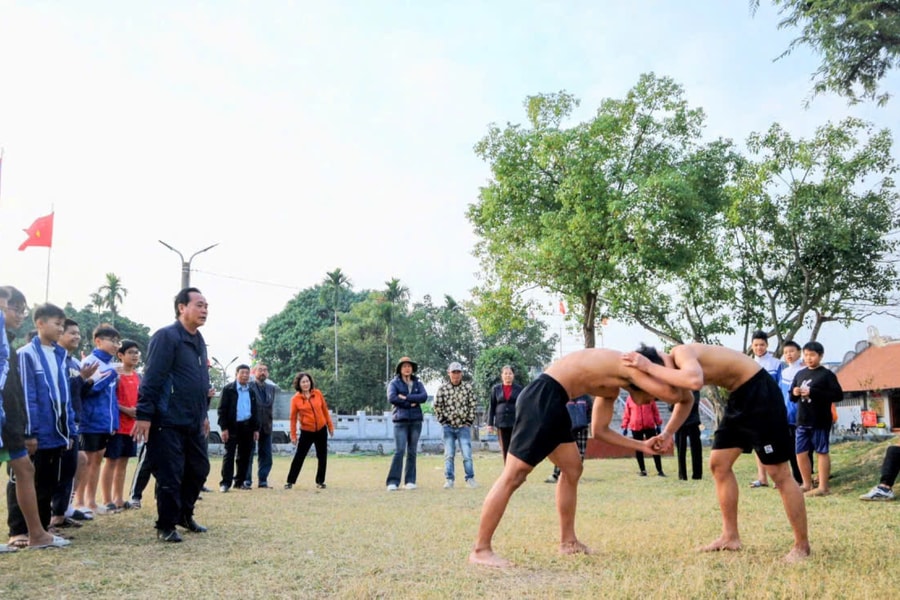 Vinh Khe Village Wrestling Festival – a heritage of martial spirit