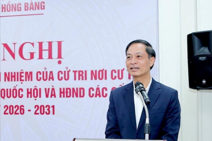 Cử tri tín nhiệm cao giới thiệu đồng chí Đỗ Mạnh Hiến ứng cử đại biểu HĐND thành phố nhiệm kỳ 2026 - 2031