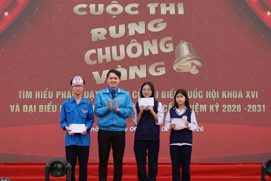 Thành Đoàn Hải Phòng tổ chức chương trình 'Rung chuông vàng' tìm hiểu về bầu cử