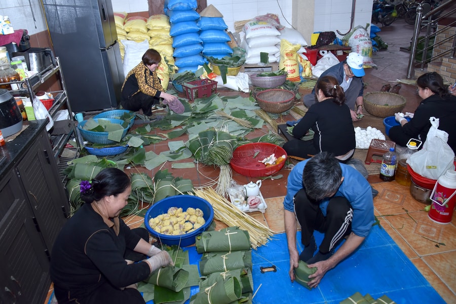 Giữ hồn Tết từ nồi bánh chưng