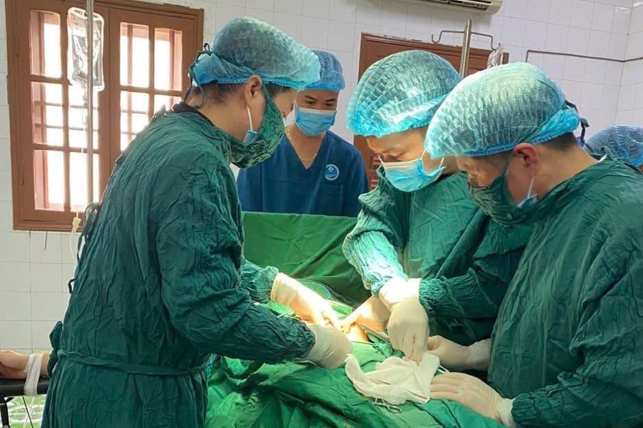 Trung tâm Y tế quân dân y Bạch Long Vĩ cấp cứu thành công ca bệnh thứ ba từ đầu năm đến nay