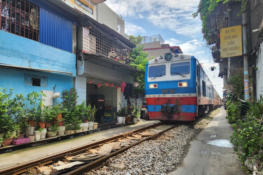Tuyến tàu Hà Nội - Hải Phòng tăng toa, phục vụ cao điểm Tết