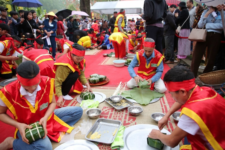 Dẻo thơm hương vị bánh chưng, bánh giầy