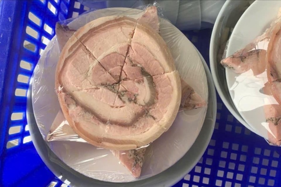 Ngày Tết về Hà Đông thưởng thức giò nây