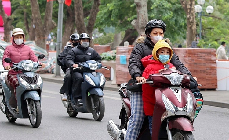Không khí lạnh tăng cường, biển động mạnh