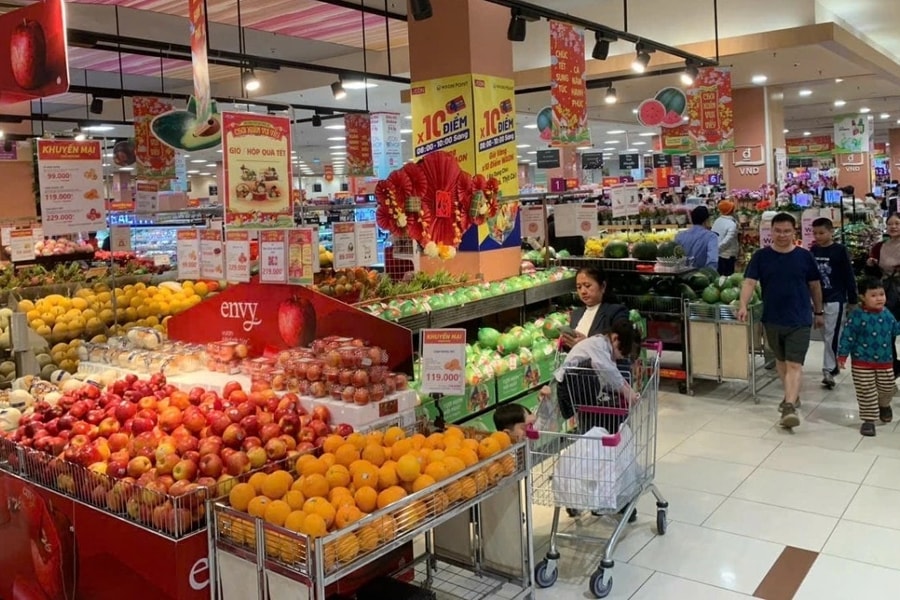 Stable prices and abundant supply during Tet holiday
