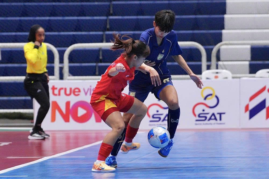 Thua Thái Lan, futsal nữ Việt Nam sẽ gặp Indonesia để tranh Huy chương đồng