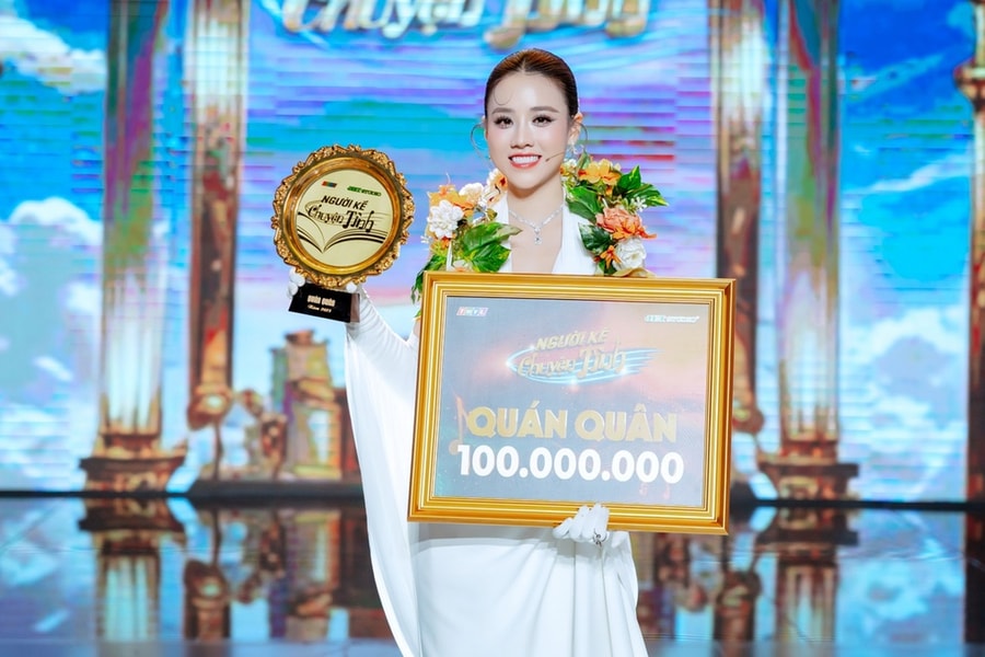 Mai Diễm My giành ngôi vị Quán quân 'Người kể chuyện tình' mùa 9