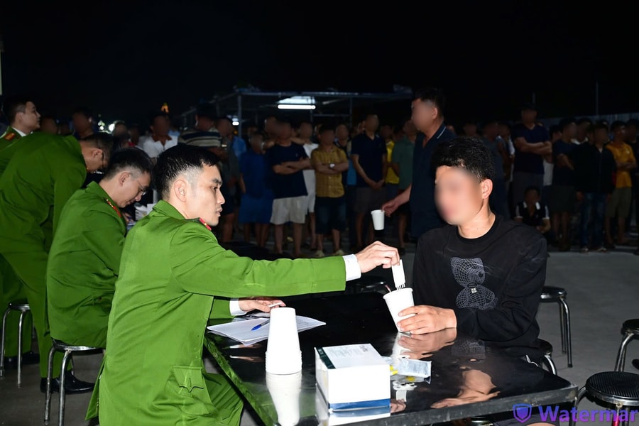 Phát hiện 3 công nhân dương tính với ma tuý