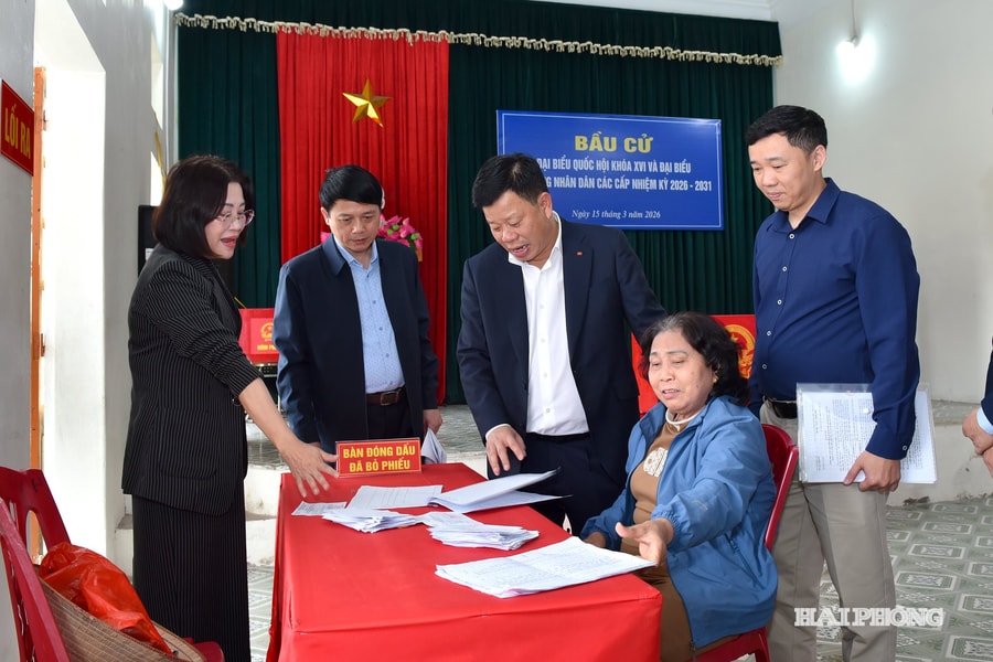 Kiểm tra công tác chuẩn bị bầu cử tại các xã An Quang, An Khánh, An Hưng và phường An Biên