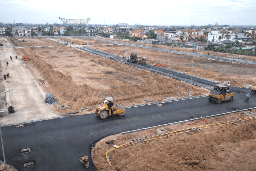 Khu tái định cư Dương Kinh gấp rút về đích