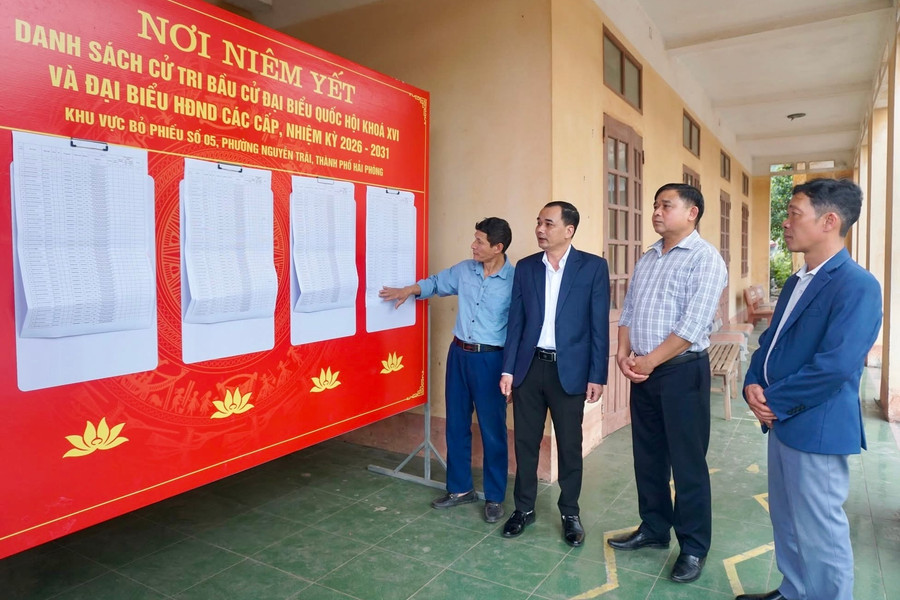 Tăng cường giám sát, bảo đảm dân chủ trong bầu cử