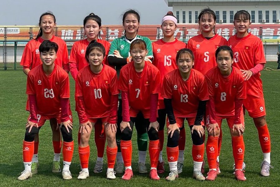 U20 nữ Việt Nam thua sát nút câu lạc bộ nữ Bắc Kinh