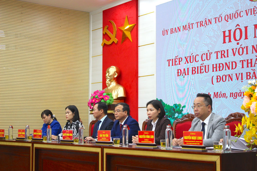 Hải Phòng thông tin kết quả giải quyết kiến nghị cử tri