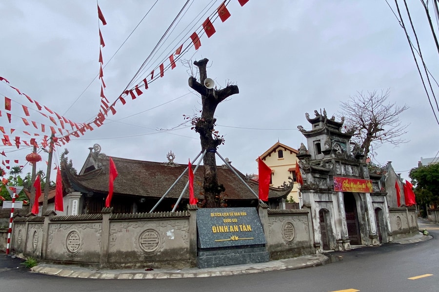 Ngôi đình cổ thờ 4 vị tướng quân