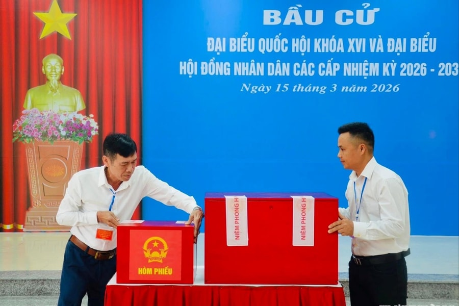 Hướng dẫn quy trình bỏ phiếu trong bầu cử đại biểu Quốc hội khóa XVI và HĐND các cấp