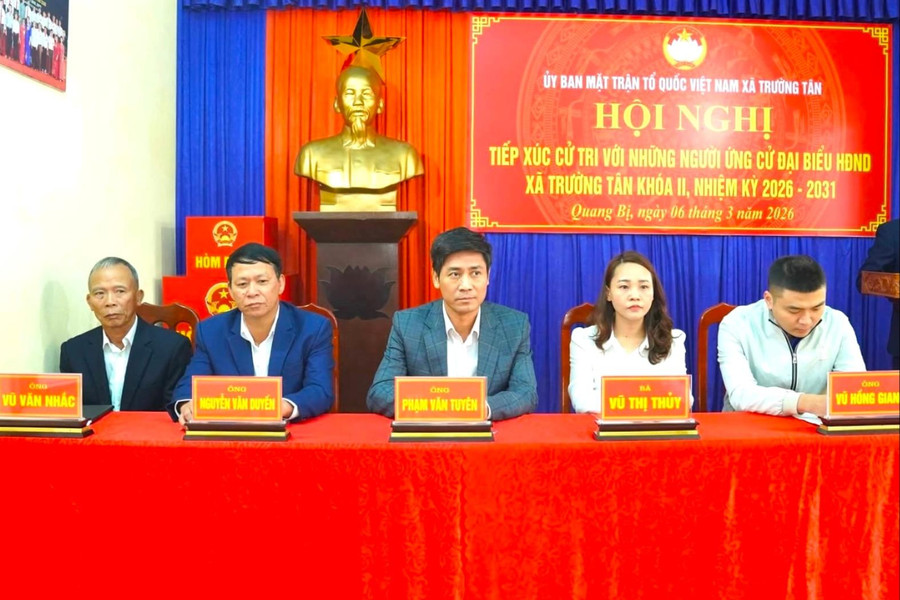Hơn 4.000 ứng cử viên đại biểu Quốc hội và HĐND các cấp ở Hải Phòng đã tiếp xúc cử tri