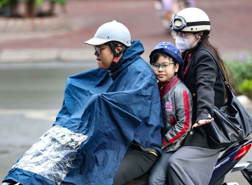 Bắc Bộ có mưa phùn, trời lạnh về đêm và sáng sớm