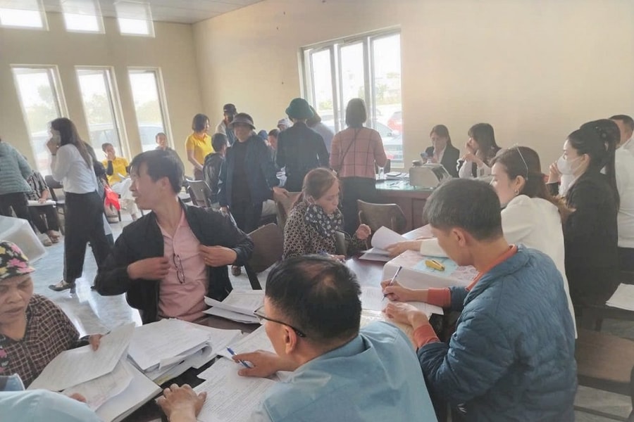 333 hộ dân nhận tiền bồi thường thực hiện dự án khu đô thị tại phường An Hải