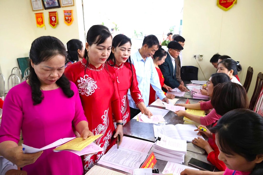 Hải Phòng có 7 xã, đặc khu 100% số cử tri tham gia bỏ phiếu, không đơn vị nào phải bầu thêm