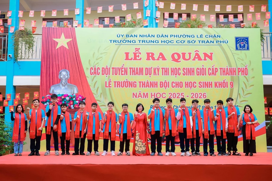 Phường Lê Chân và xã Nam Sách dẫn đầu kỳ thi chọn học sinh giỏi lớp 9 cấp thành phố