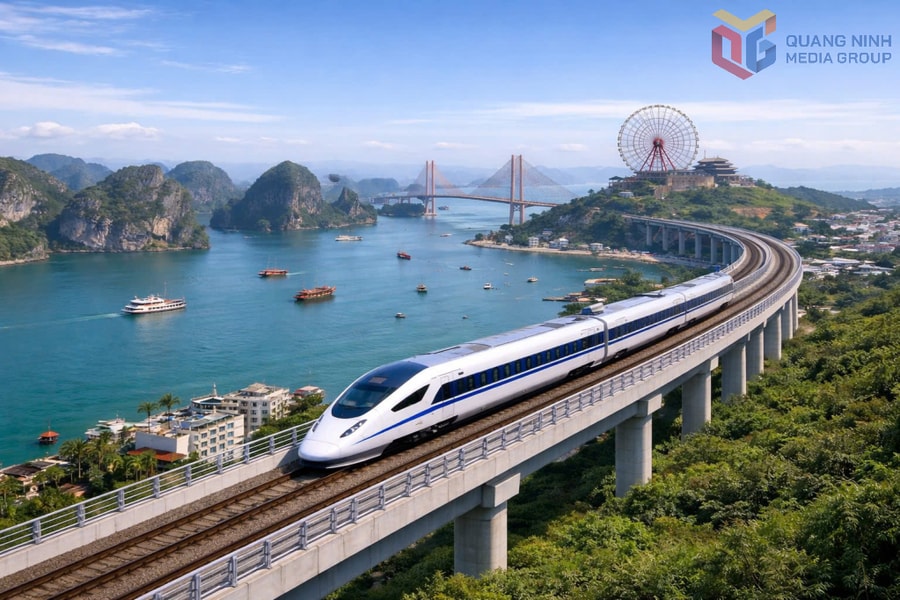 Dự kiến khởi công tuyến đường sắt tốc độ cao Hà Nội - Quảng Ninh, qua Hải Phòng vào ngày 12/4