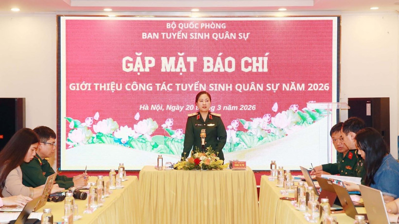 Bốn học viện của Quân đội tuyển thí sinh nữ trong năm 2026