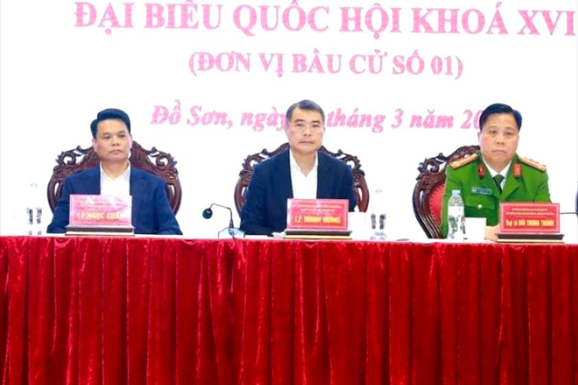 Danh sách 19 người trúng cử đại biểu Quốc hội khóa XVI tại Hải Phòng
