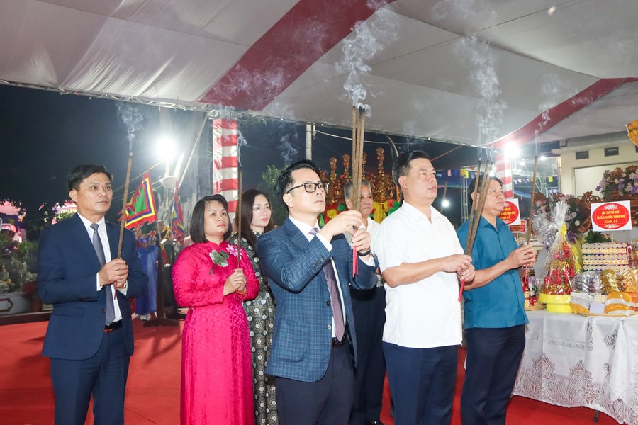 Opening ceremony of traditional festival at the National Historical and Cultural Relic Site of Kha Lam Temple