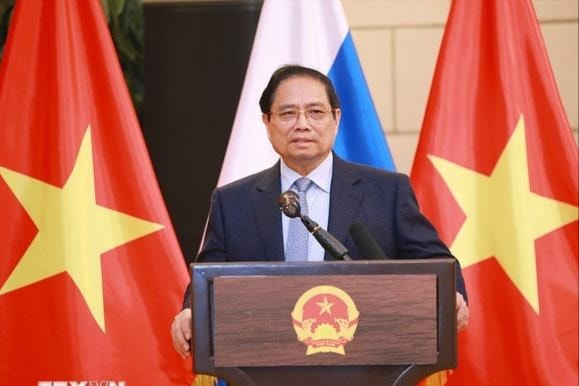 Thủ tướng Phạm Minh Chính gặp gỡ cộng đồng người Việt Nam tại Nga