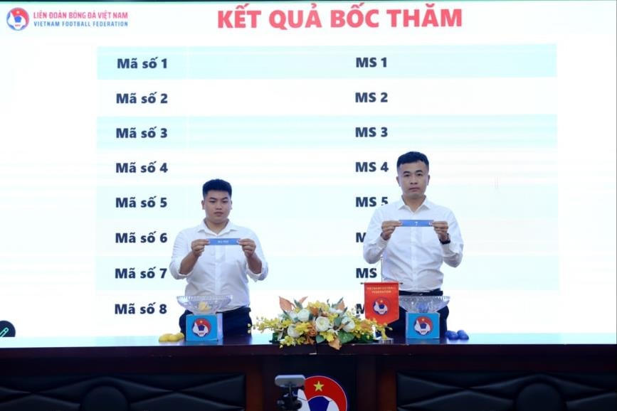 Bốc thăm xếp lịch thi đấu Giải Futsal HDBank Vô địch quốc gia 2026