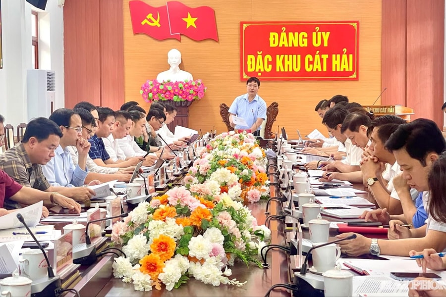 Đặc khu Cát Hải triển khai thực hiện Nghị quyết về chuyển đổi xanh trên đảo Cát Bà
