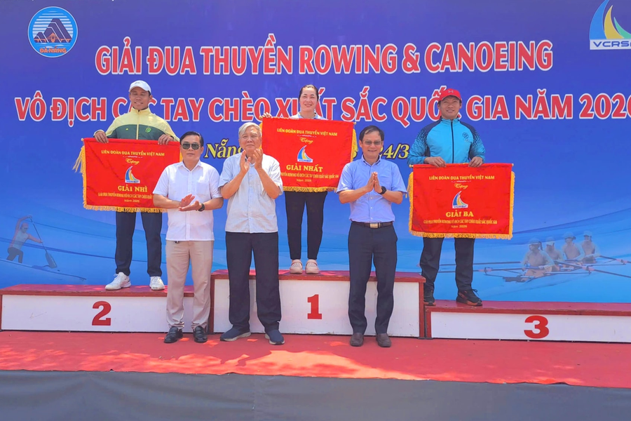 Hải Phòng dẫn đầu tại Giải đua thuyền Rowing và Canoeing vô địch quốc gia 2026