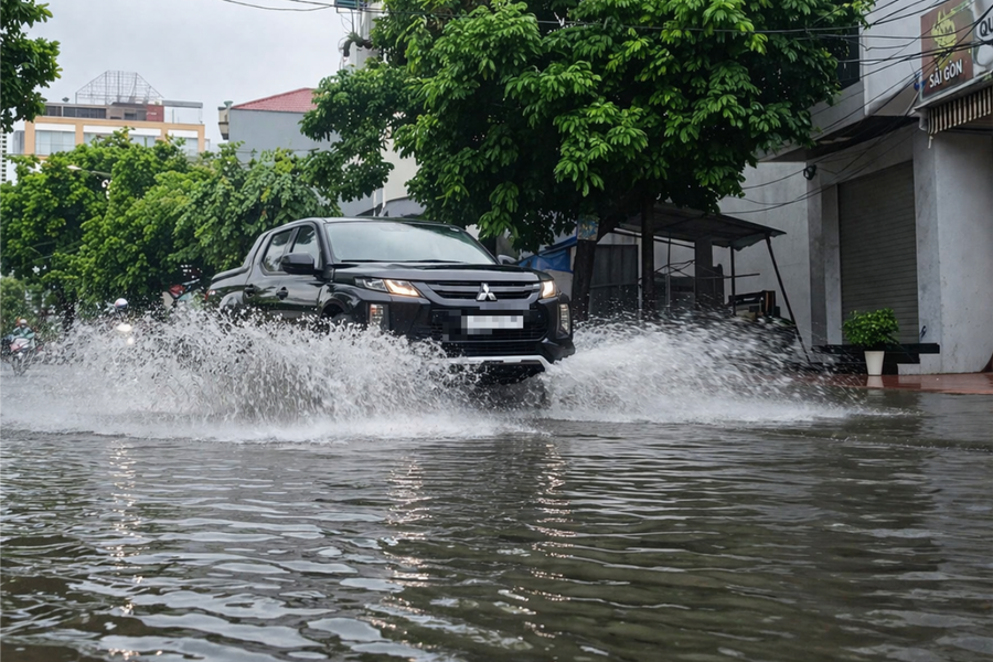 Cấm ô tô tạm thời trên một số tuyến đường phục vụ thi công thoát nước tại phường Hải An