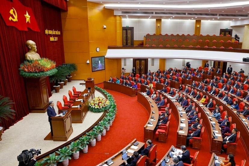 Thông cáo báo chí về ngày làm việc thứ ba và bế mạc Hội nghị Trung ương 2 khóa XIV