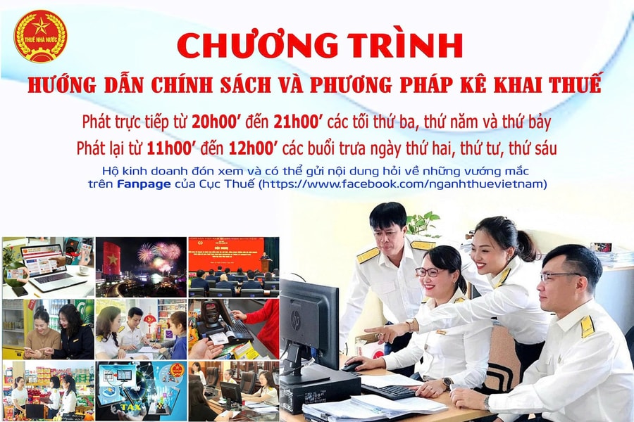 Cục Thuế hướng dẫn kê khai thuế trực tuyến cho hộ, cá nhân kinh doanh