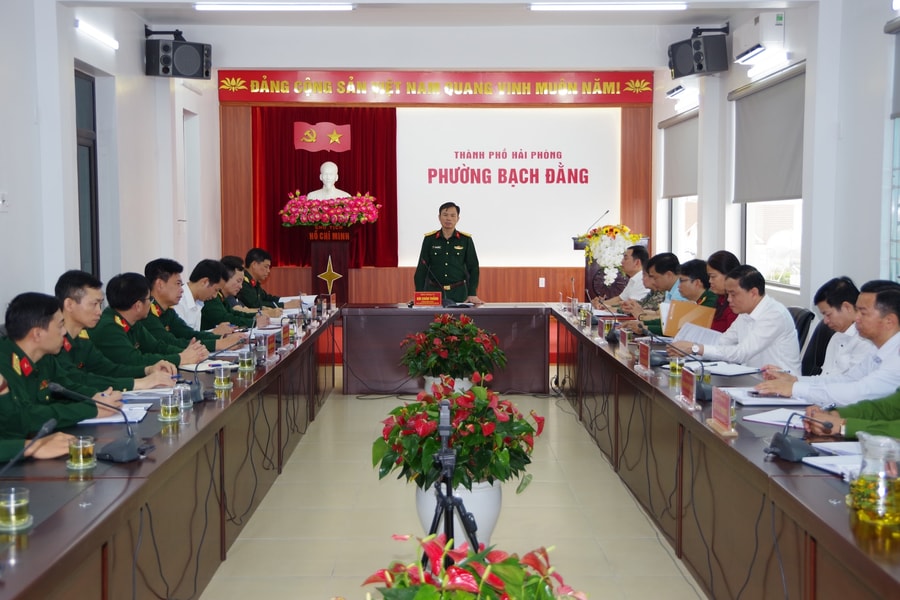Tập trung cao công tác lãnh đạo, chỉ đạo thực hiện nhiệm vụ quốc phòng, quân sự địa phương
