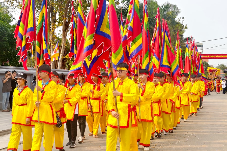 Trang trọng Lễ rước nước, Lễ mộc dục tại Lễ hội chùa Giám năm 2026