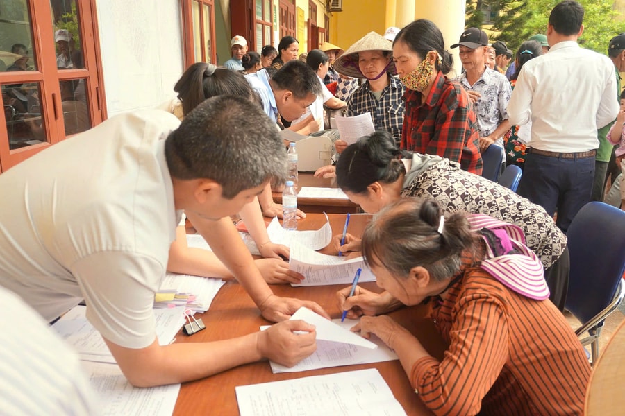 107 hộ dân thôn Minh Tiến đồng thuận dành đất thực hiện Dự án khu dân cư mới Đồng Cẩm