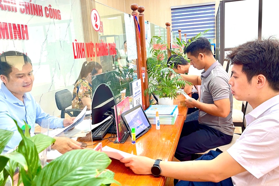 Xã Tiên Minh xếp thứ hạng cao về chất lượng phục vụ