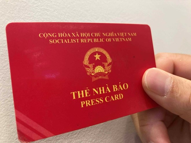 Gia hạn sử dụng thẻ nhà báo kỳ hạn 2021 - 2025 đến hết tháng 6